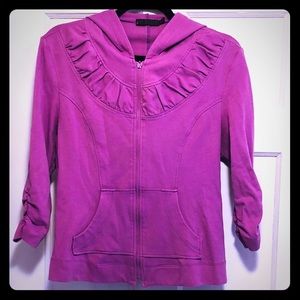 Purple Zip Up Hoodie